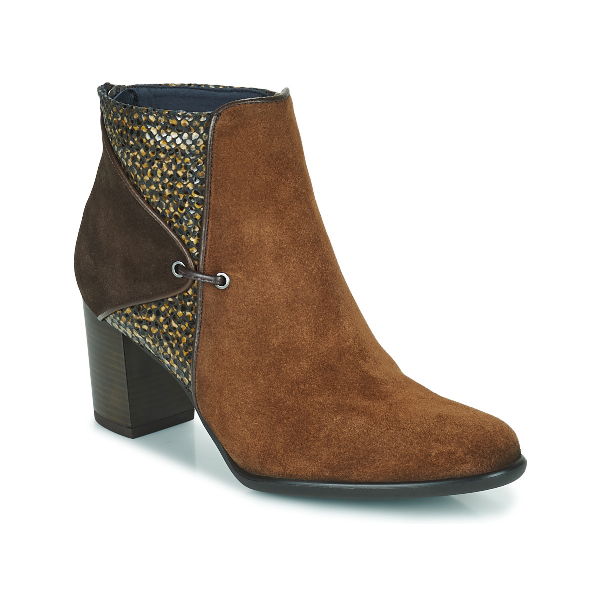 Ladies Ankle Boots in Brown - Spartoo GOOFASH
