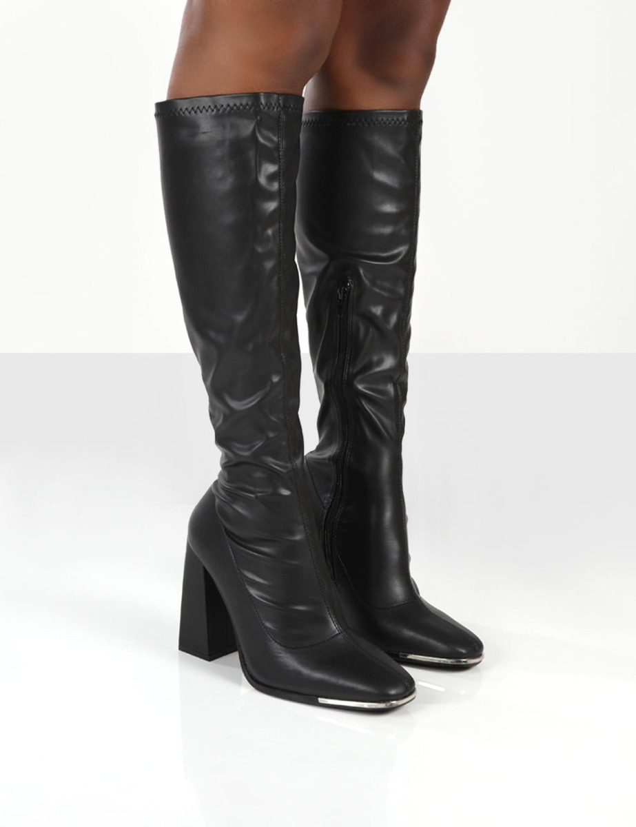 Ladies Black Ankle Boots by Public Desire GOOFASH