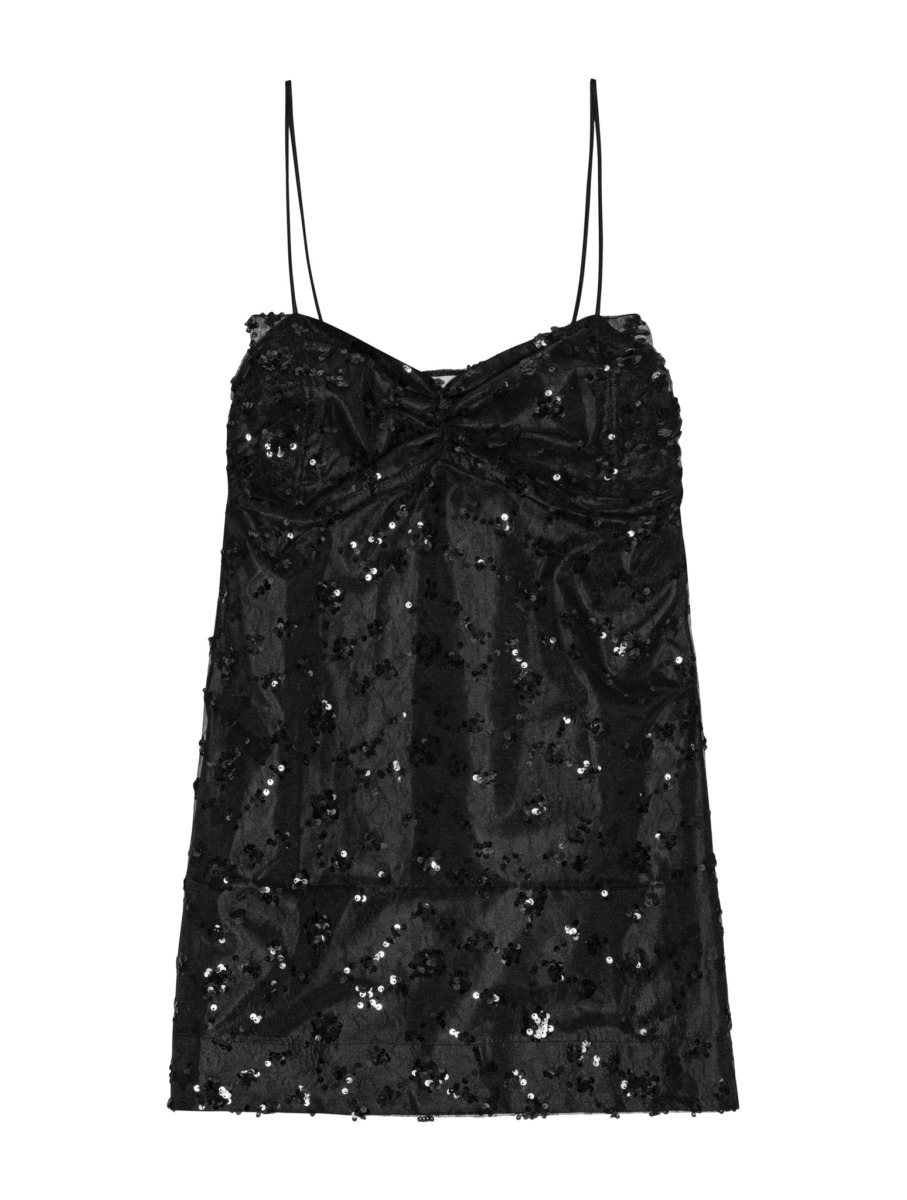 Ladies Black Mini Dress from Suitnegozi GOOFASH