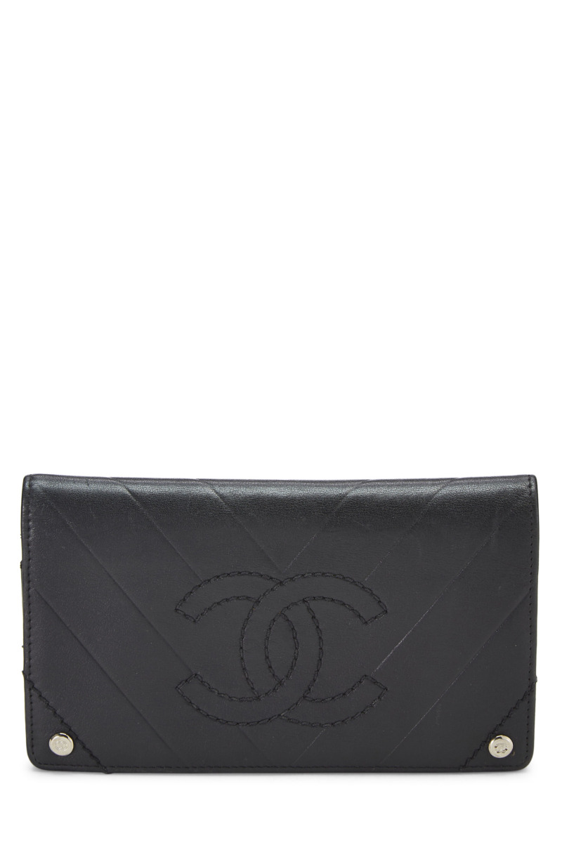 Ladies Black Wallet - WGACA - Chanel GOOFASH