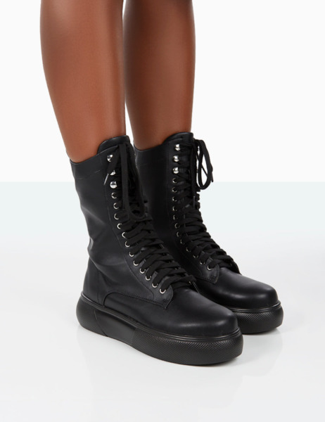 Ladies Boots in Black at Public Desire GOOFASH