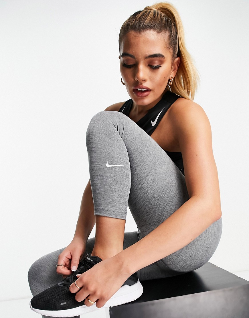 Ladies Grey Leggings Asos - Nike GOOFASH