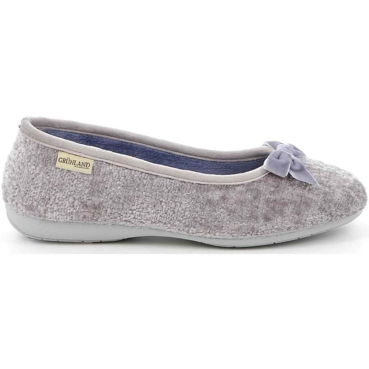 Ladies Grey Slippers from Spartoo GOOFASH