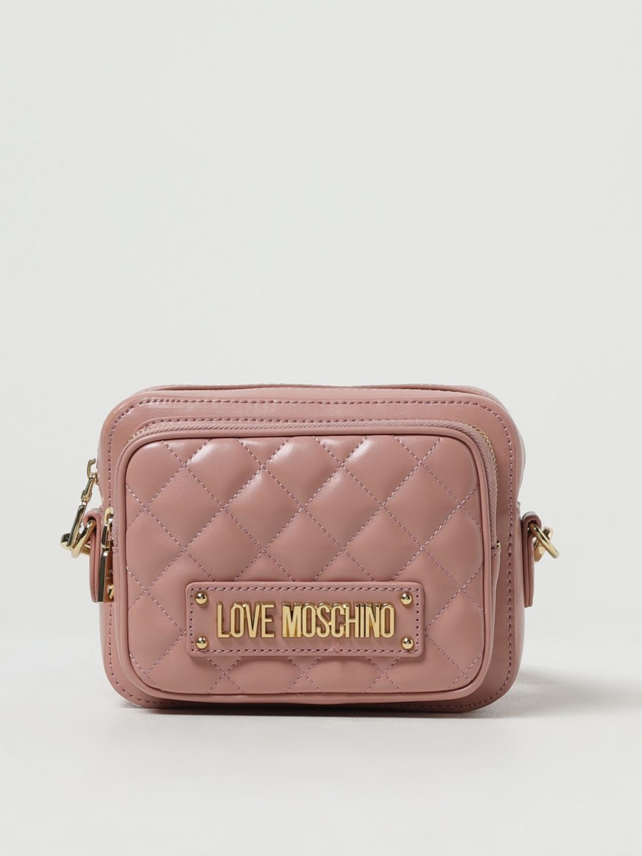 Ladies Mini Bag Pink Giglio - Moschino GOOFASH