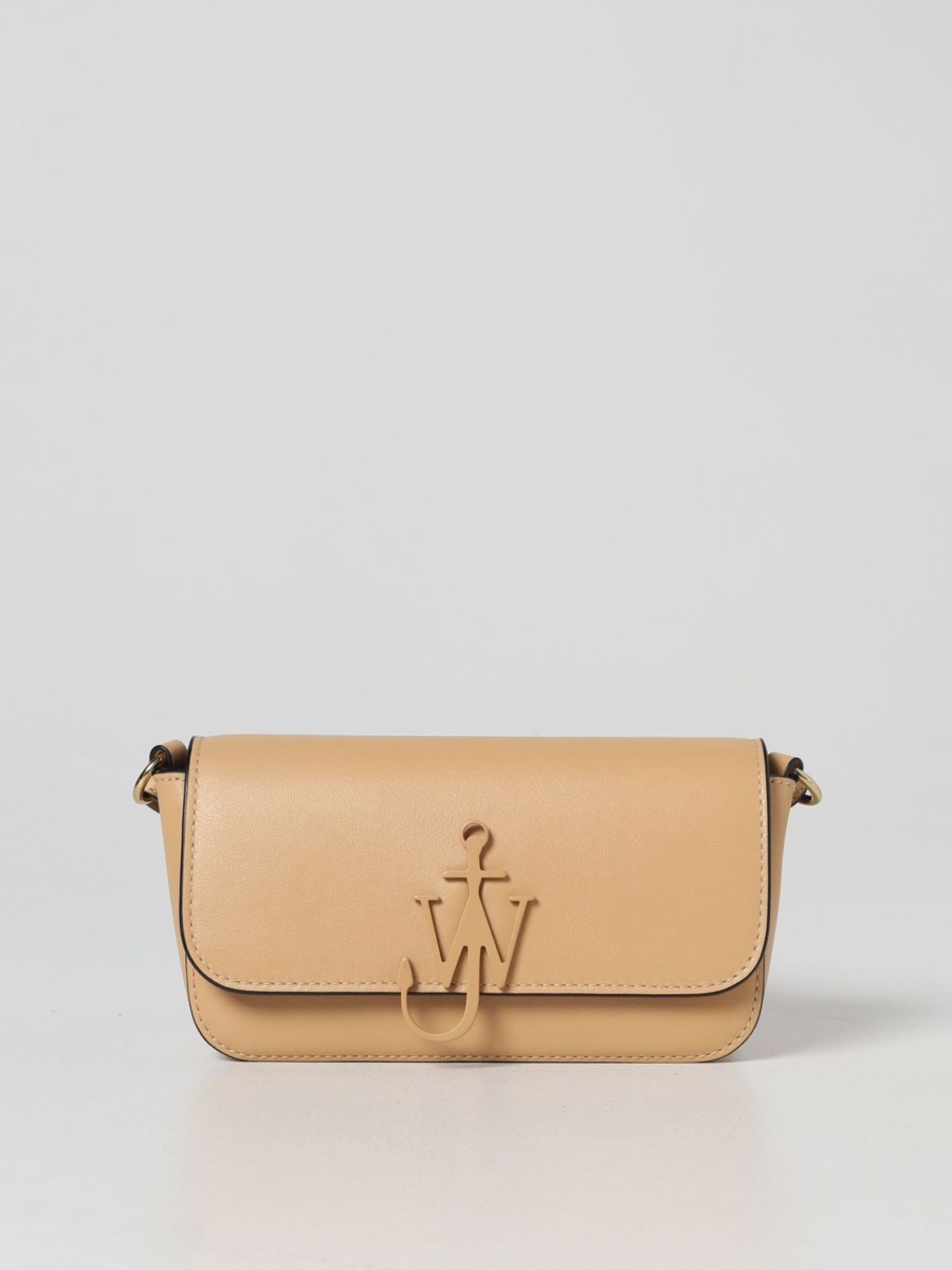 Ladies Mini Bag in Beige - Giglio GOOFASH