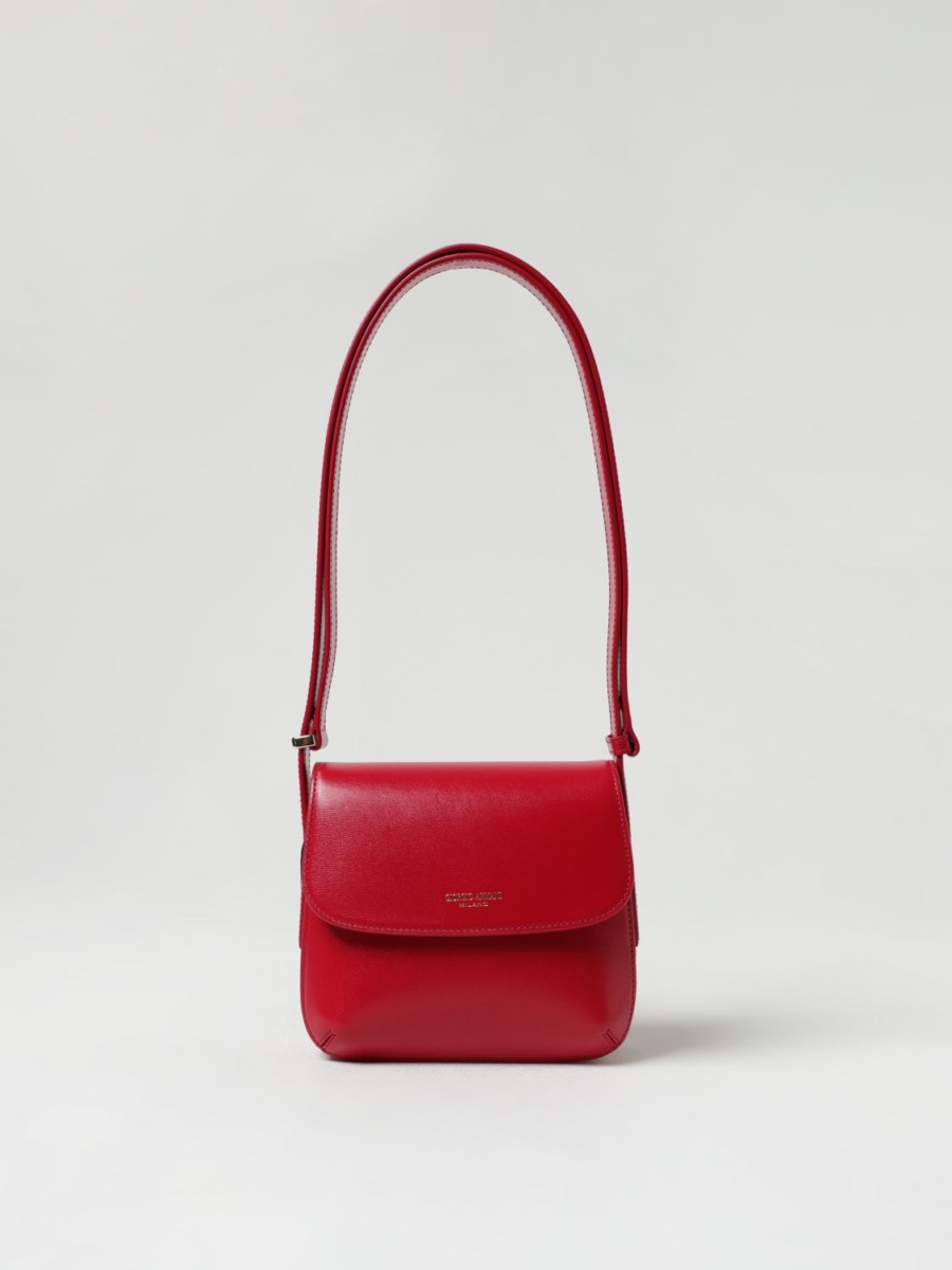 Ladies Mini Bag in Red Armani - Giglio GOOFASH