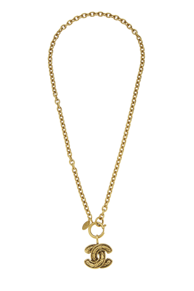 Ladies Necklace in Gold WGACA - Chanel GOOFASH