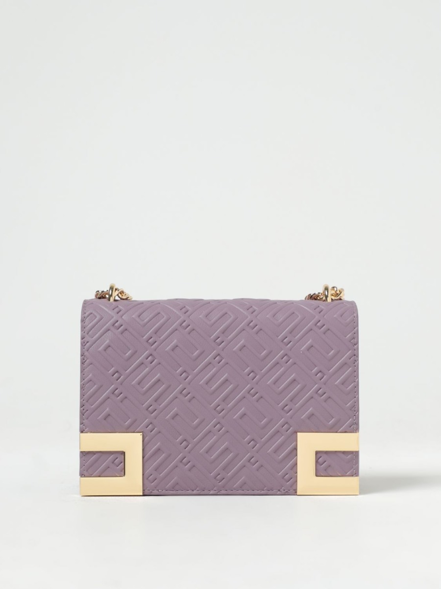 Ladies Purple Mini Bag Elisabetta Franchi - Giglio GOOFASH