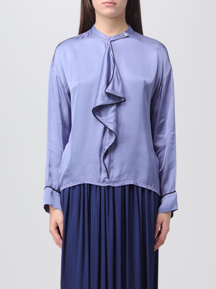 Ladies Shirt in Blue from Giglio GOOFASH