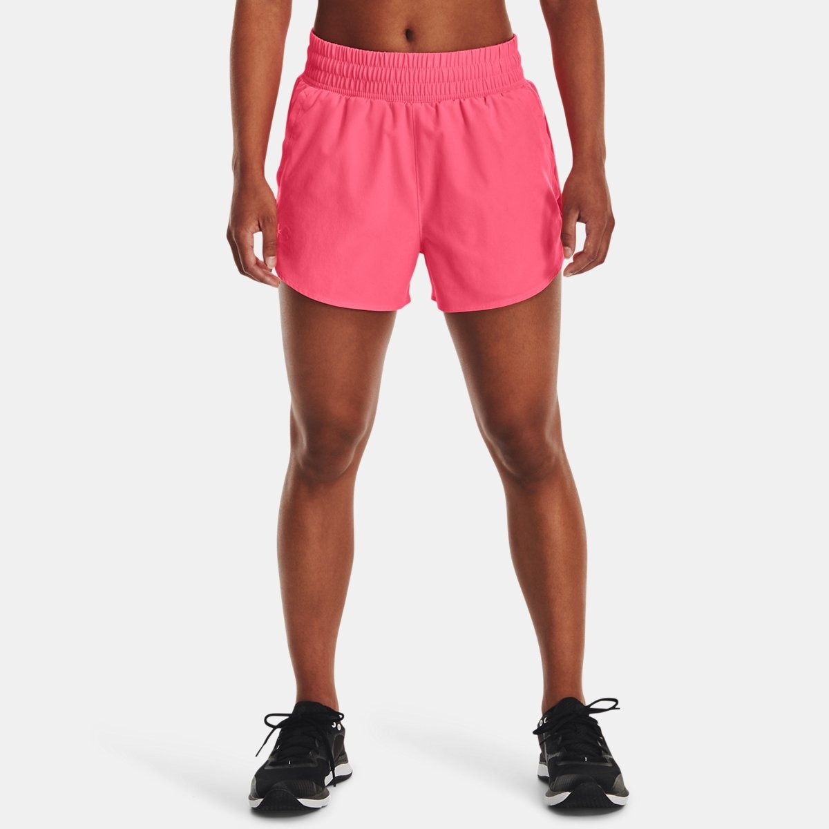 Ladies Shorts Pink Under Armour GOOFASH