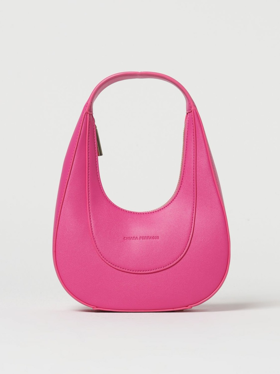 Ladies Shoulder Bag in Pink from Giglio GOOFASH