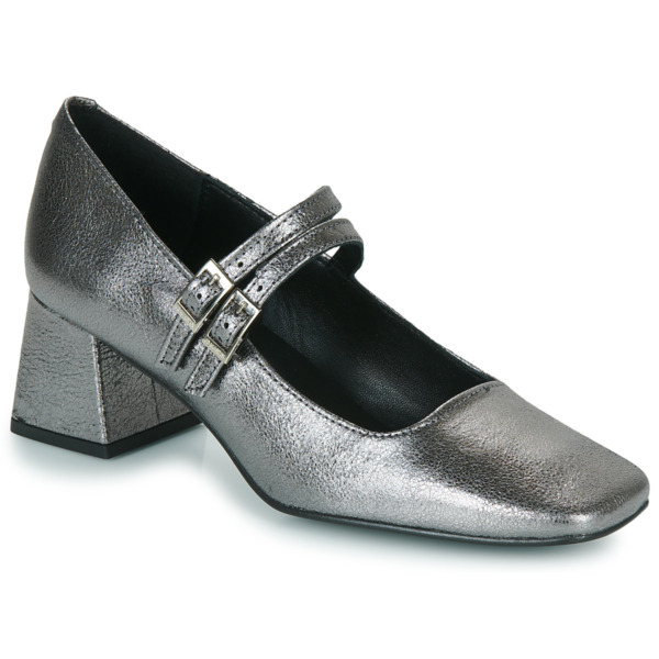 Ladies Silver Pumps from Spartoo GOOFASH