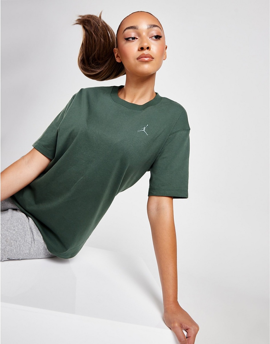 Ladies T-Shirt in Green - JD Sports GOOFASH