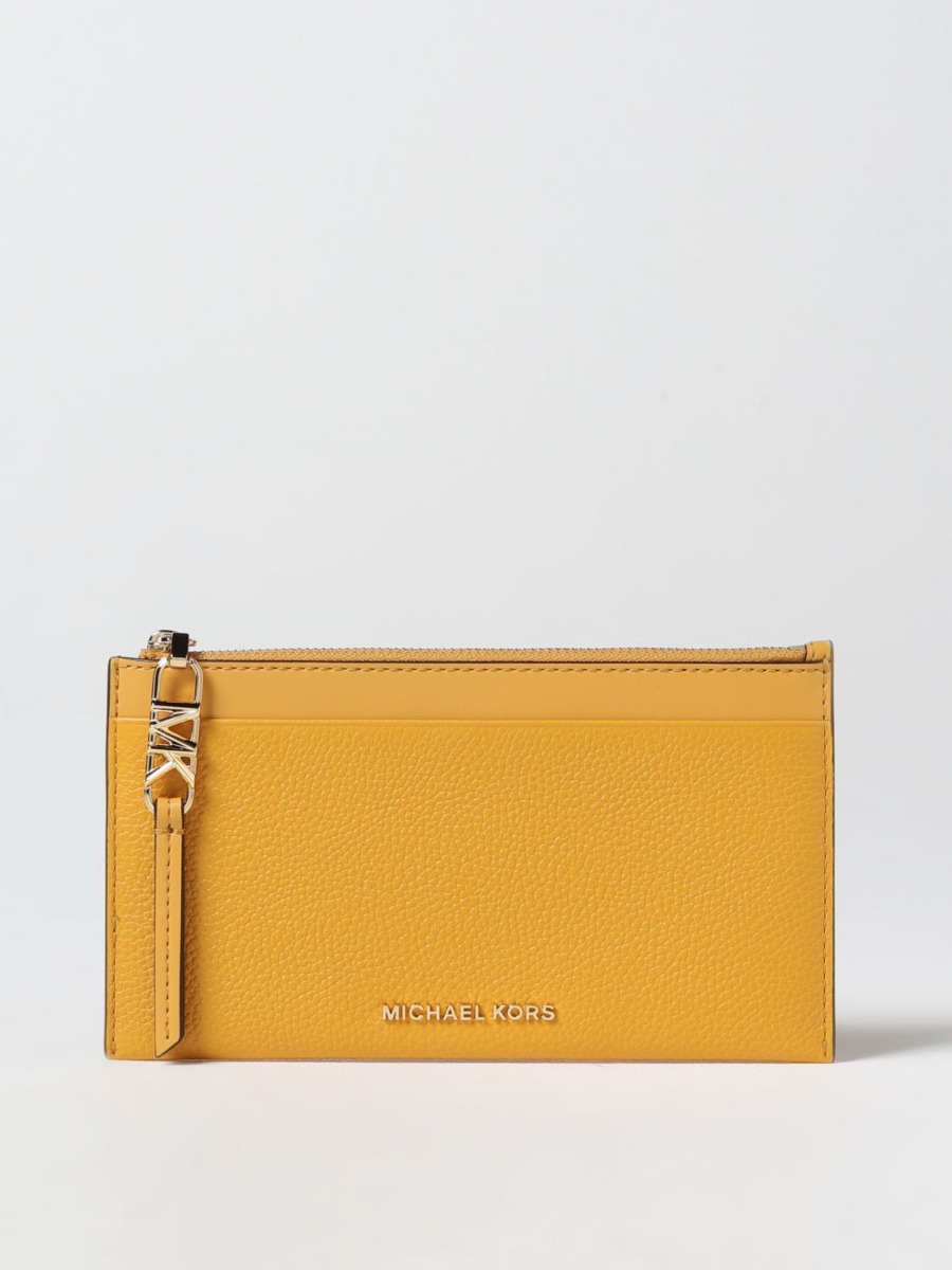 Ladies Wallet in Gold by Giglio GOOFASH