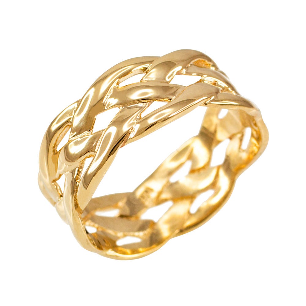 Ladies Wedding Ring in Gold at Gold Boutique GOOFASH
