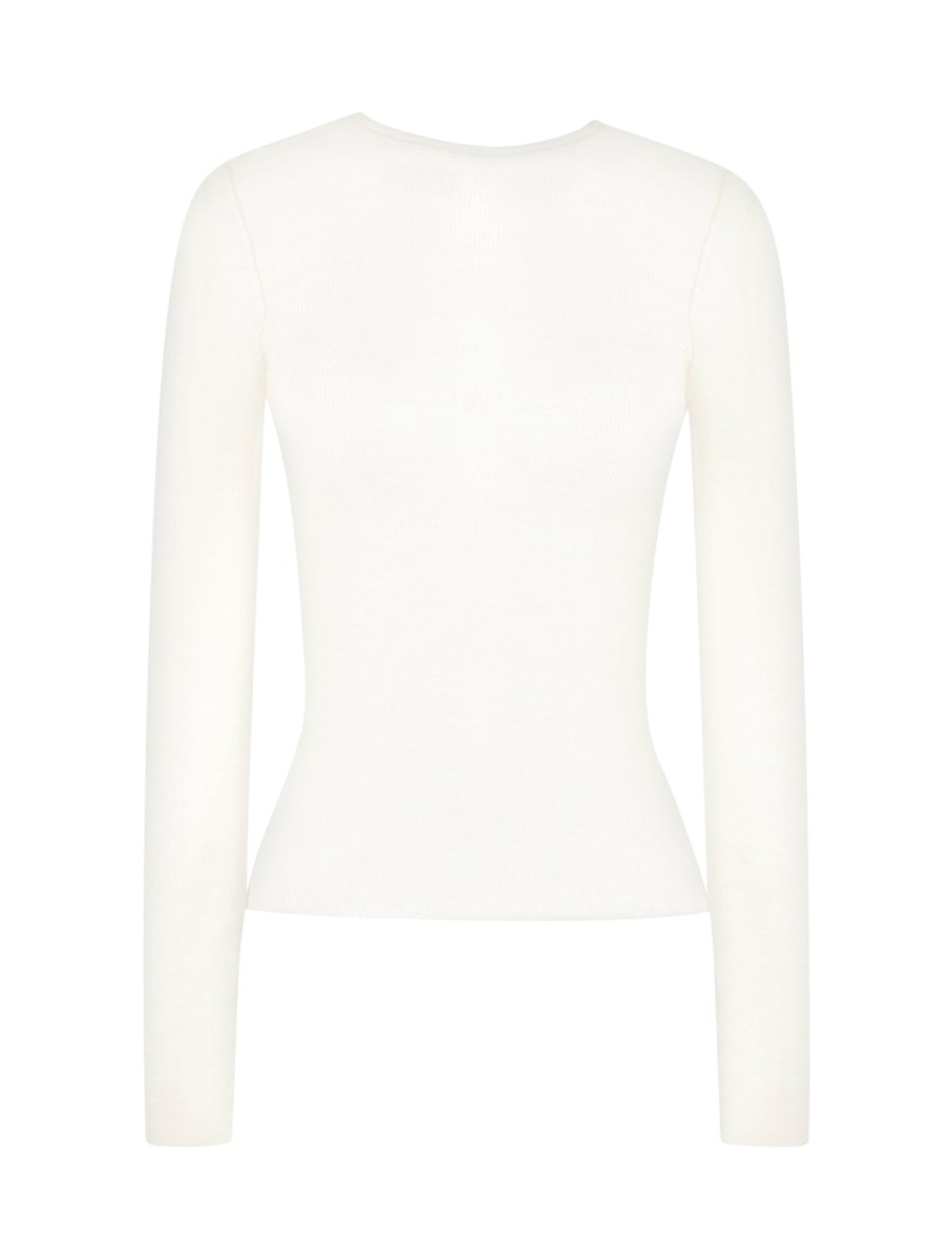 Ladies White Sweater Suitnegozi Gucci GOOFASH