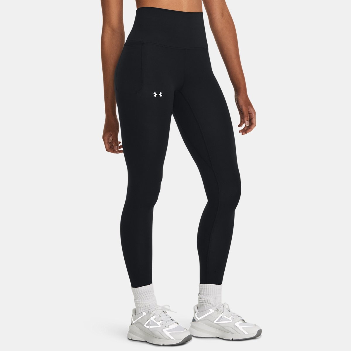 Lady Black Leggings from Under Armour GOOFASH