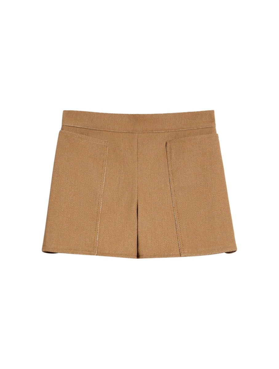 Lady Brown Shorts from Suitnegozi GOOFASH