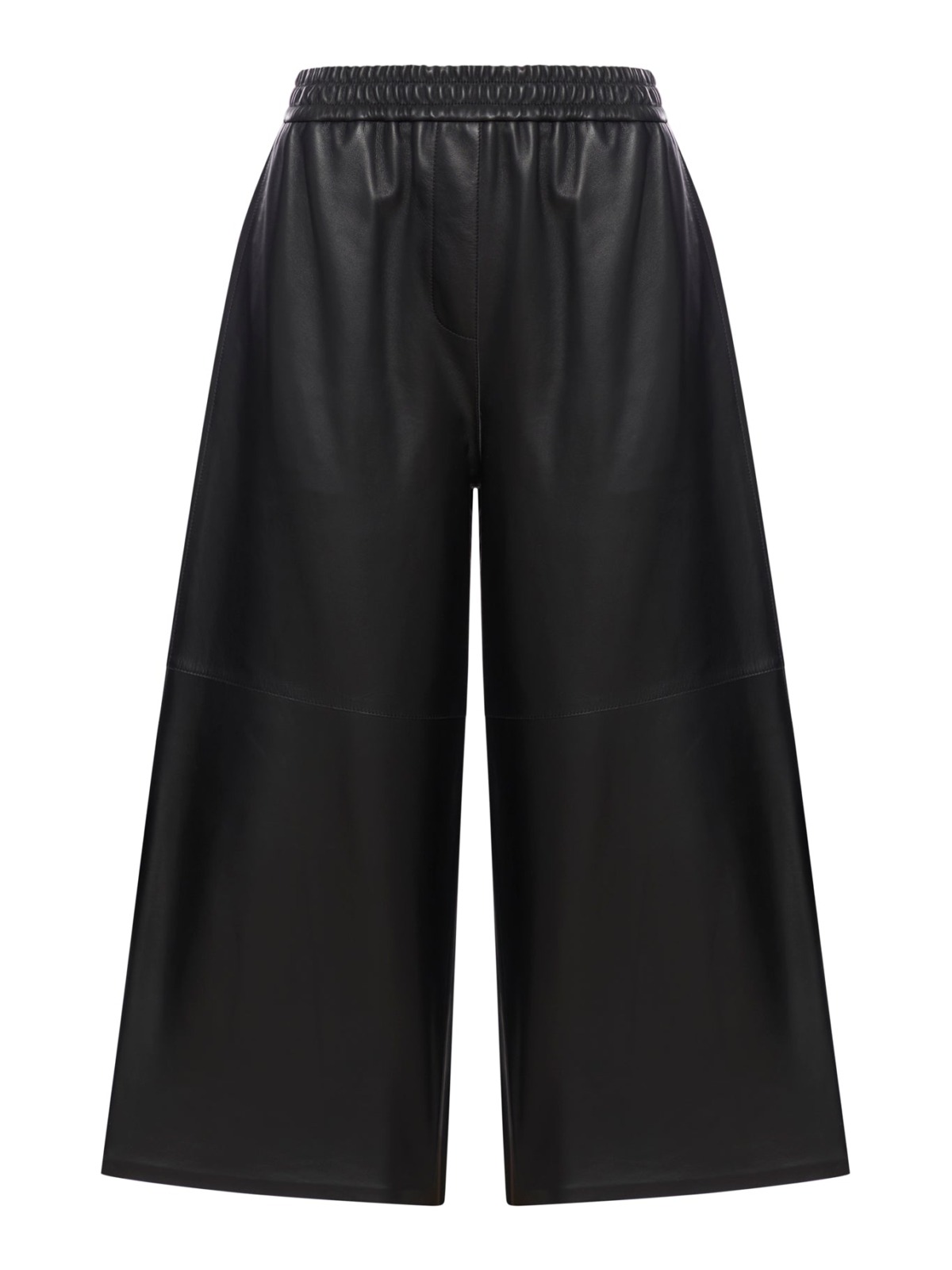Lady Cropped Trousers - Black - Suitnegozi GOOFASH