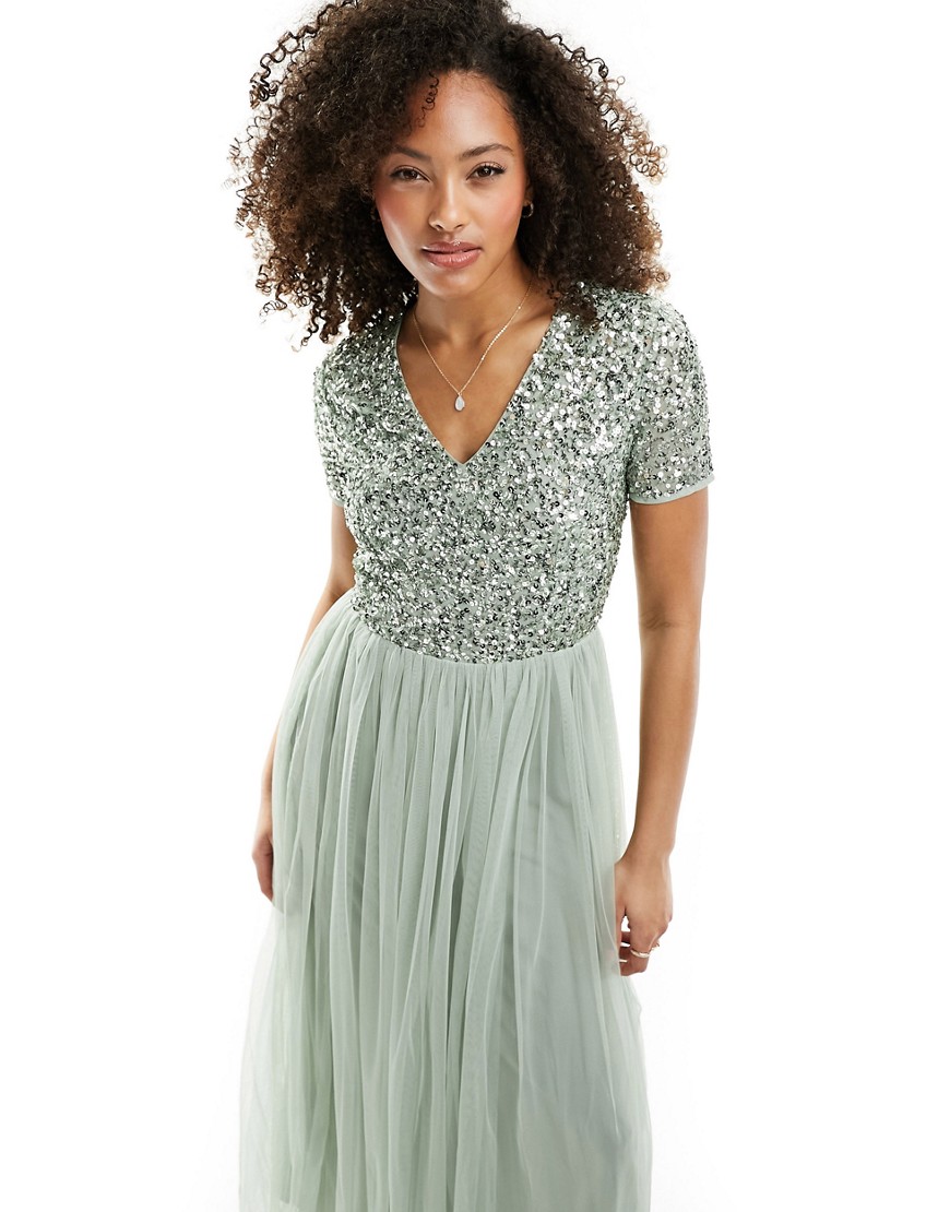 Lady Dress in Green from Asos GOOFASH