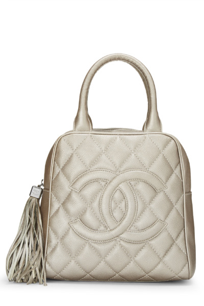 Lady Handbag - Silver - Chanel - WGACA GOOFASH