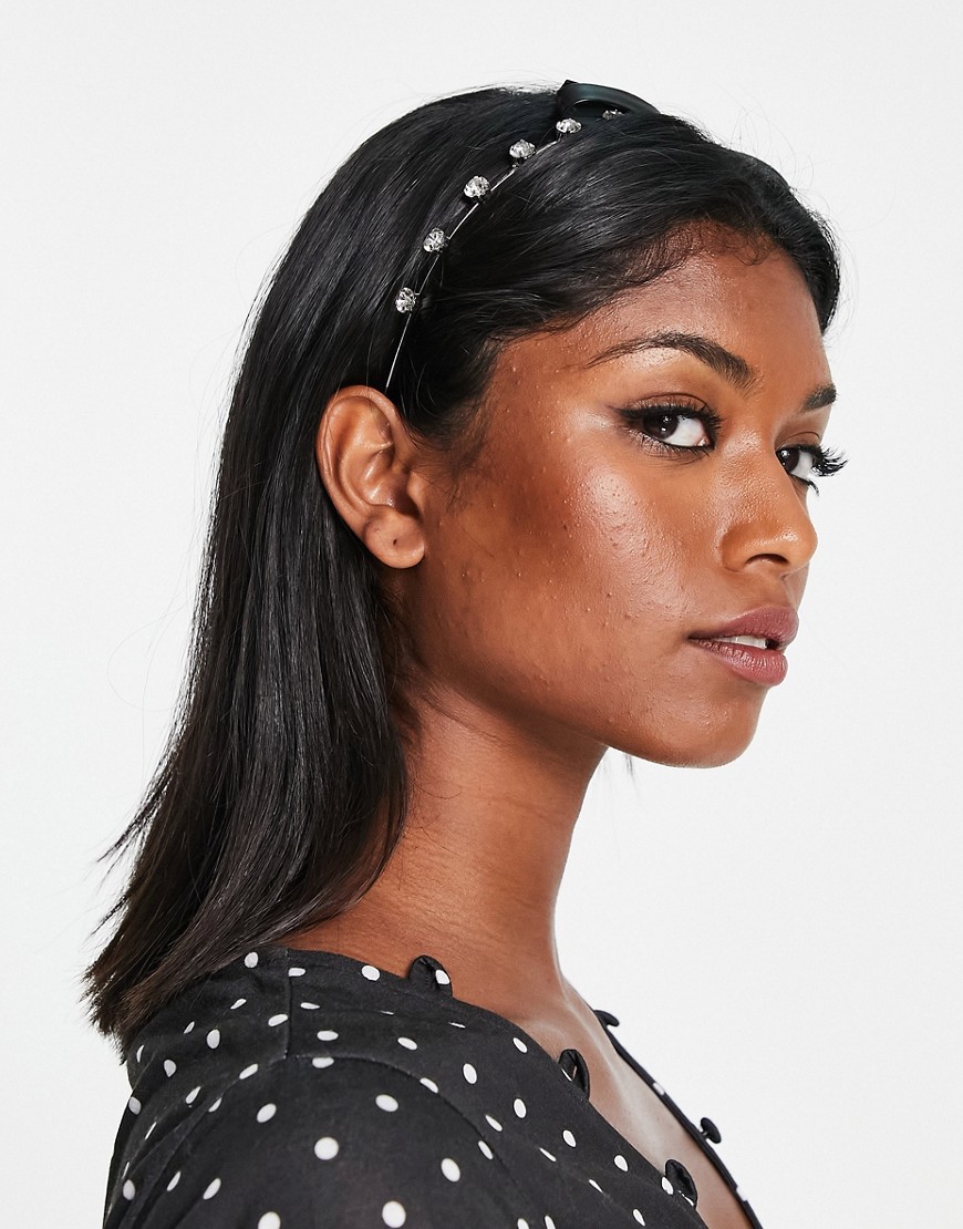 Lady Headbands in Silver from Asos GOOFASH