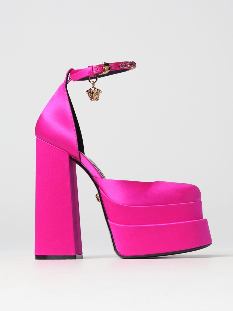 Lady High Heels Pink at Giglio GOOFASH