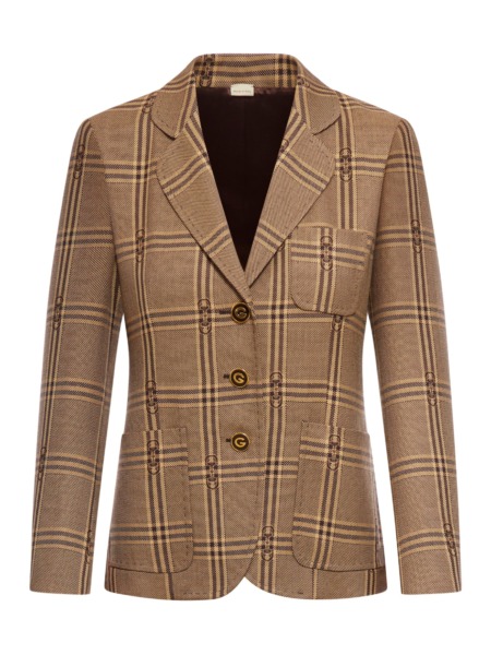 Lady Jacket in Brown - Gucci - Suitnegozi GOOFASH