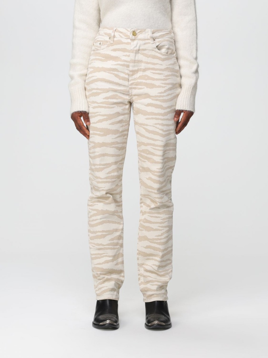 Lady Khaki Jeans - Giglio - Ganni GOOFASH