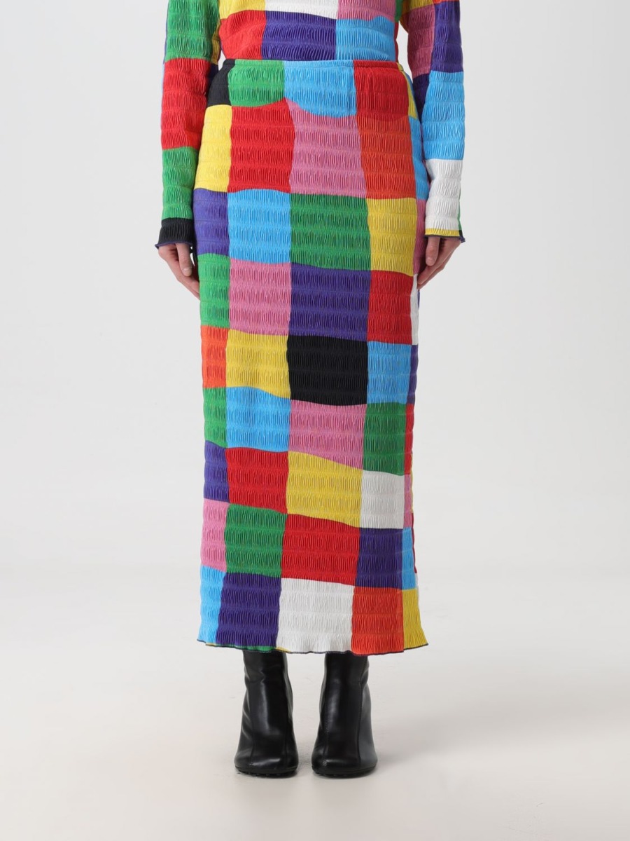 Lady Multicolor Skirt Giglio Sunnei GOOFASH