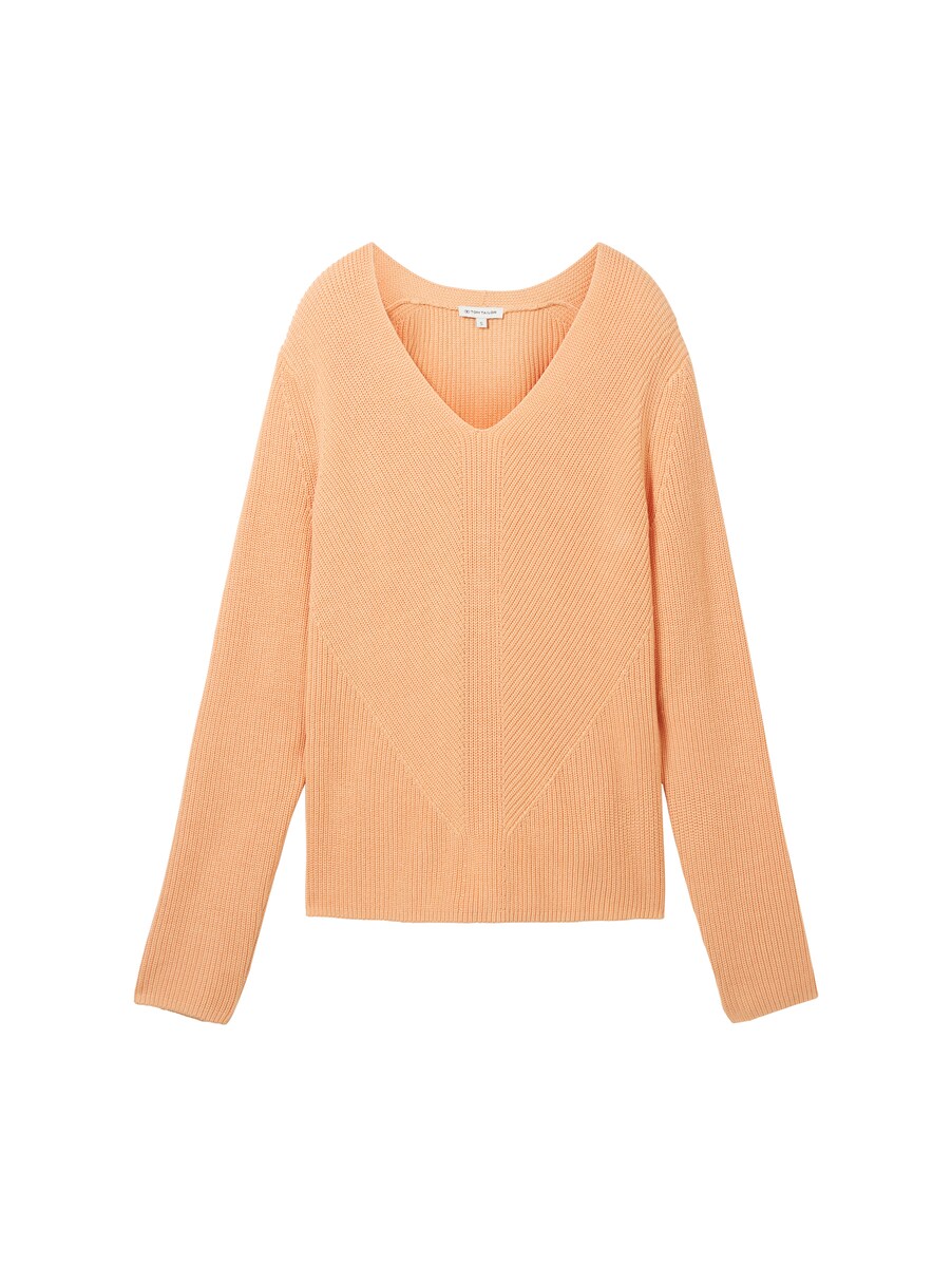 Lady Orange Knitted Sweater - Tom Tailor GOOFASH