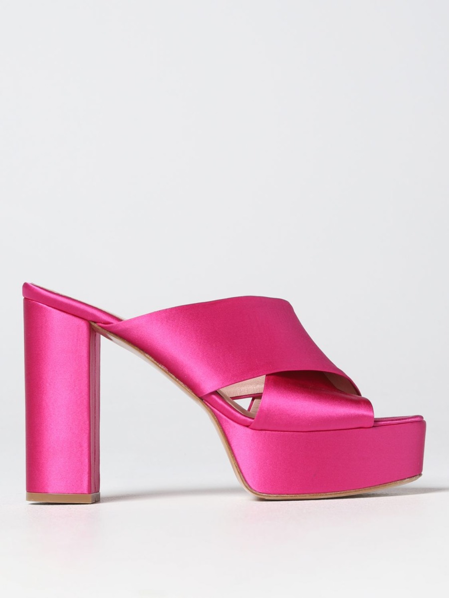Lady Pink Heeled Sandals Anna F - Giglio GOOFASH