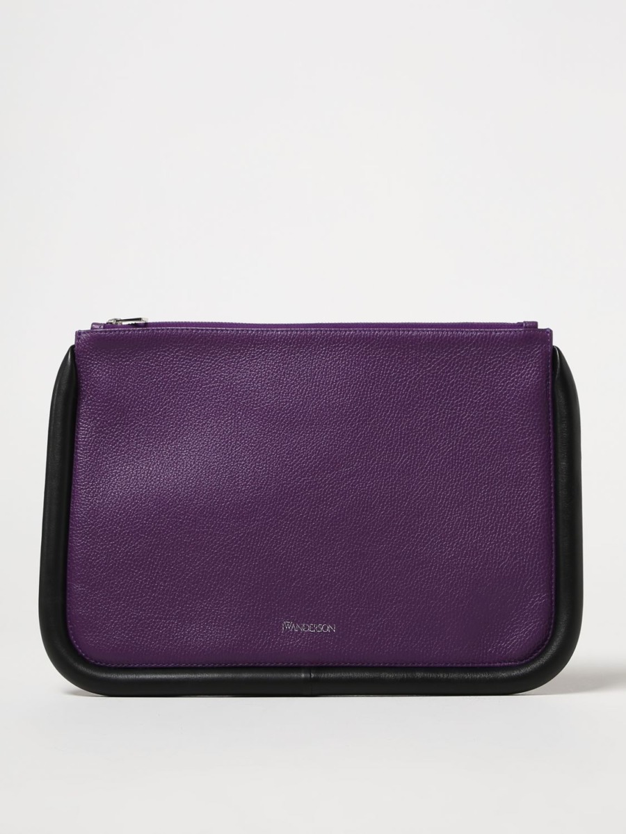 Lady Purple Clutches by Giglio GOOFASH