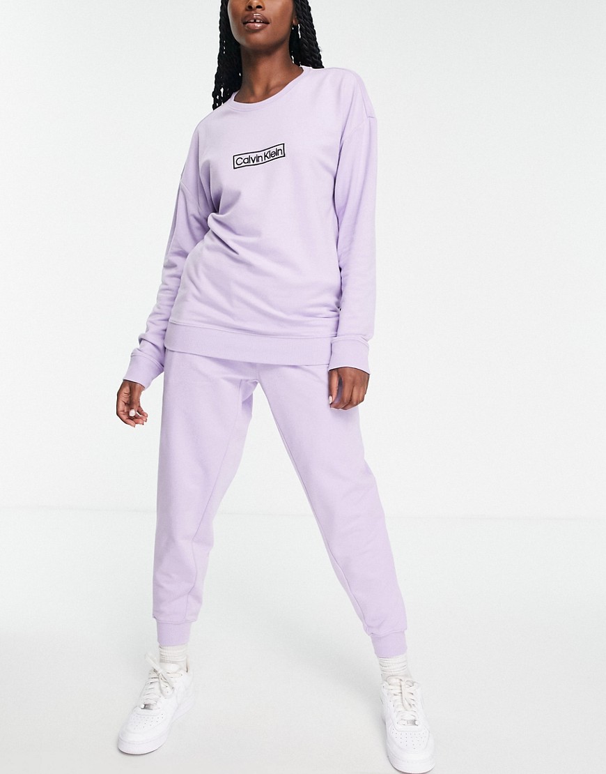 Lady Purple - Sweatshirt - Calvin Klein - Asos GOOFASH