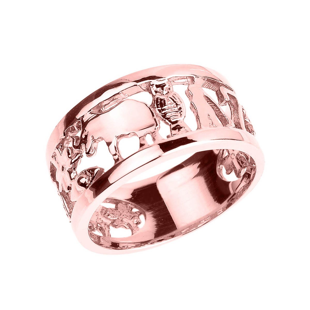 Lady Ring in Rose - Gold Boutique GOOFASH