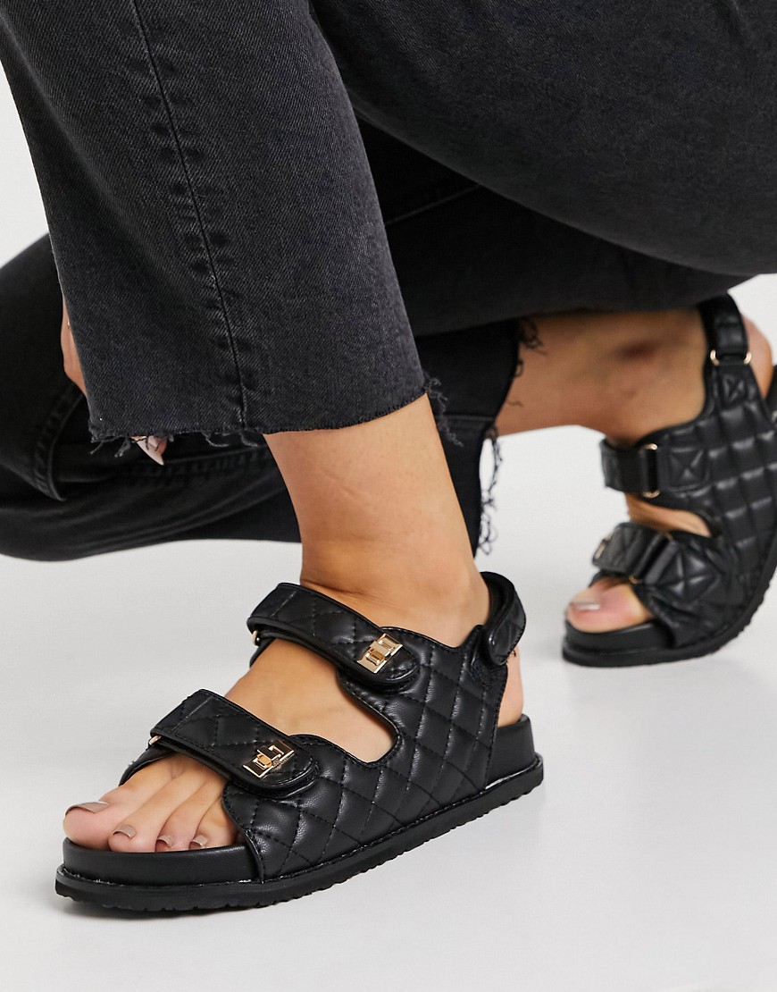 Lady Sandals Black from Asos GOOFASH