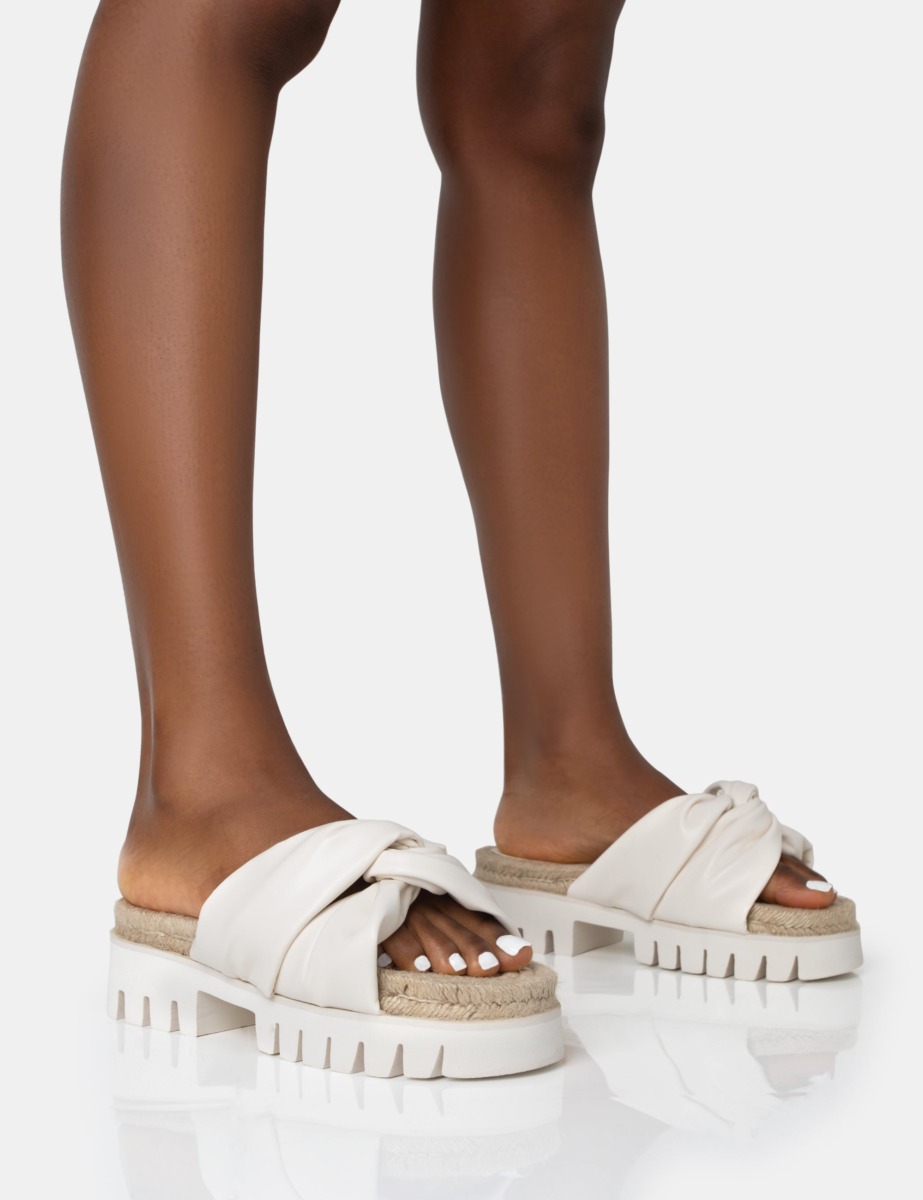 Lady Sandals Sand from Public Desire GOOFASH