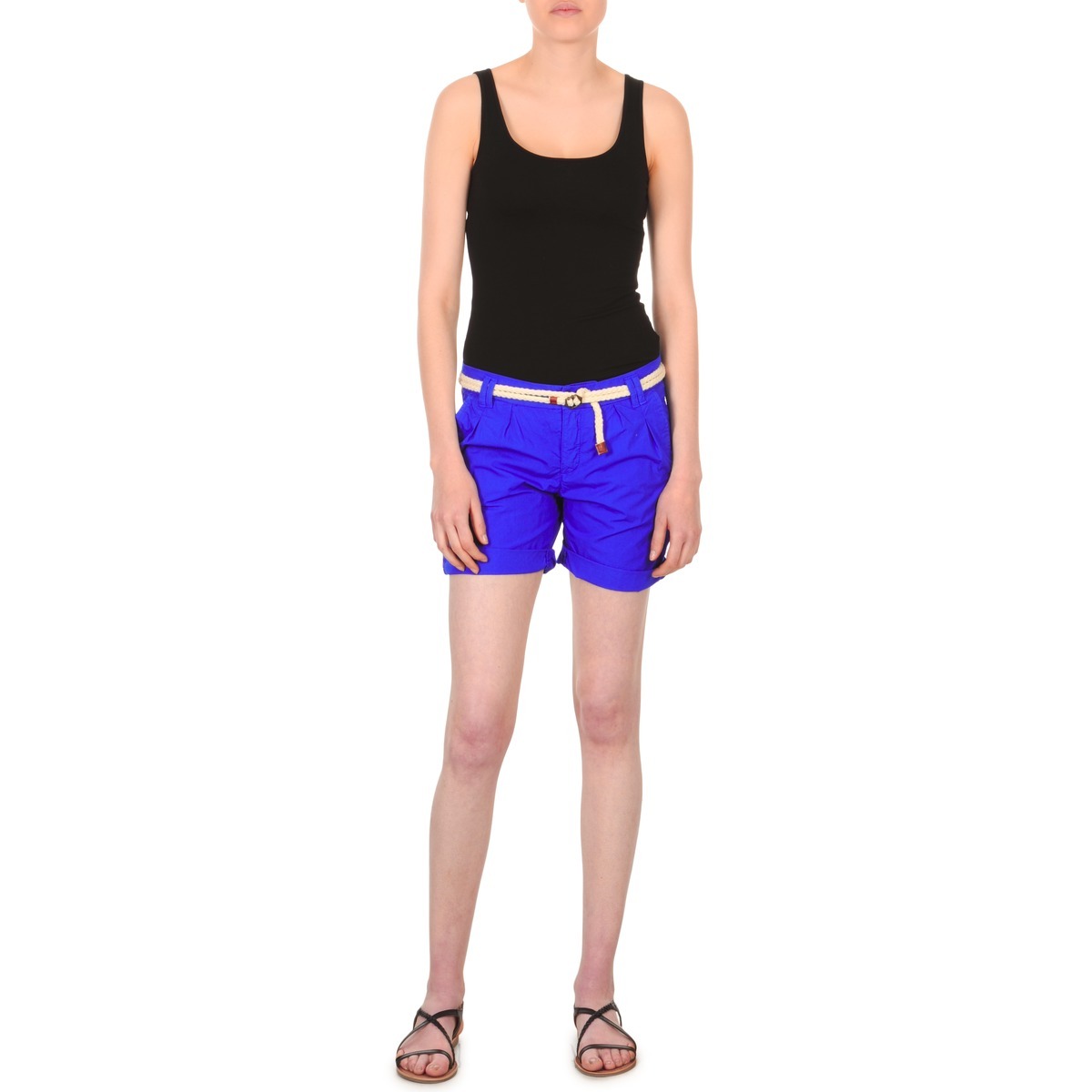 Lady Shorts Blue from Spartoo GOOFASH