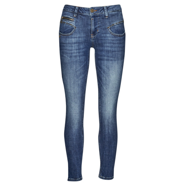 Lady Skinny Jeans in Blue Spartoo Freeman T Porter GOOFASH