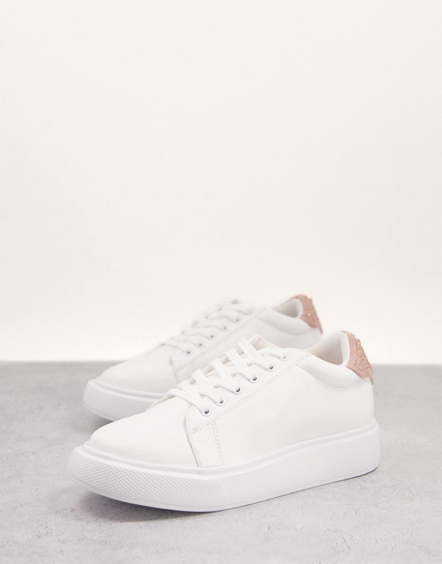 Lady Sneakers White Asos Lipsy GOOFASH