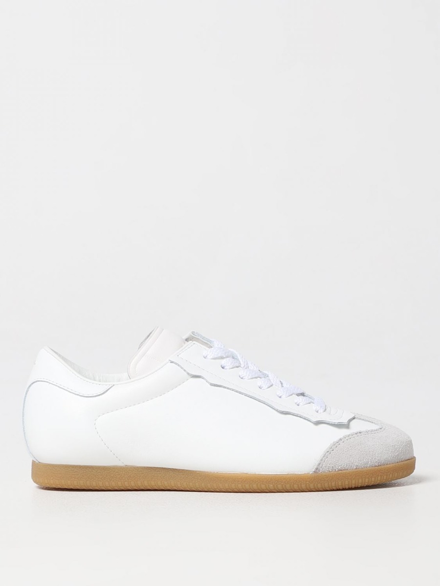 Lady Sneakers in White by Giglio GOOFASH