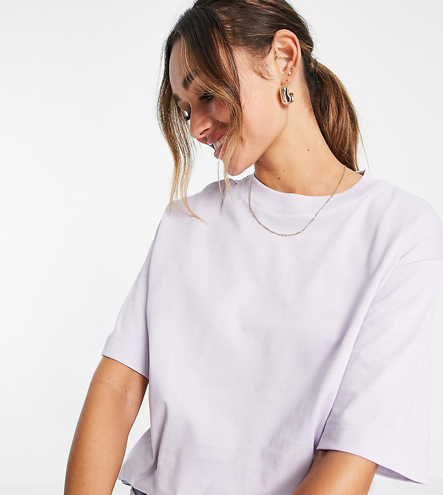 Lady T-Shirt in Purple Selected Asos GOOFASH