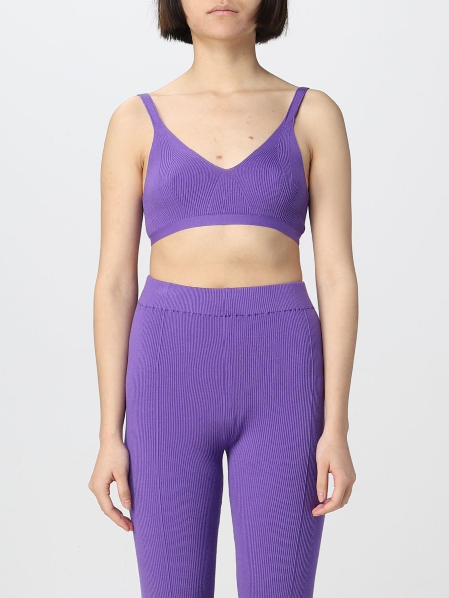 Lady Top in Purple - Remain - Giglio GOOFASH