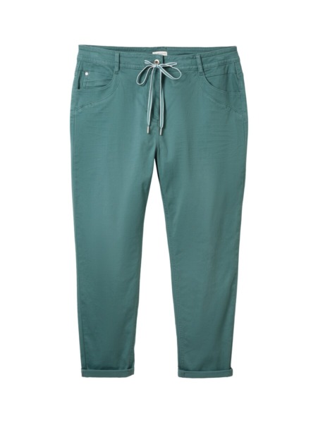 Lady Trousers - Green - Tom Tailor GOOFASH