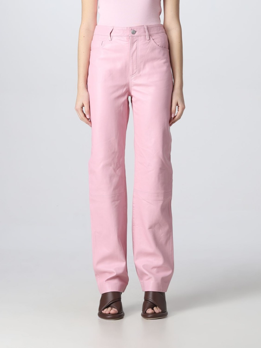 Lady Trousers Pink - Giglio GOOFASH