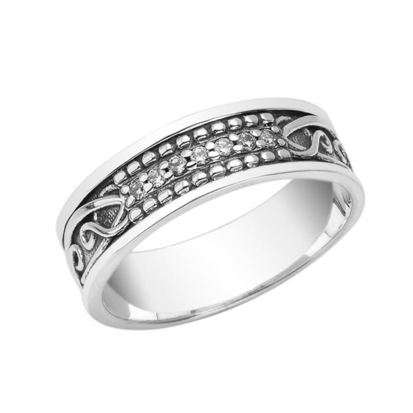 Lady Wedding Ring Silver Gold Boutique GOOFASH