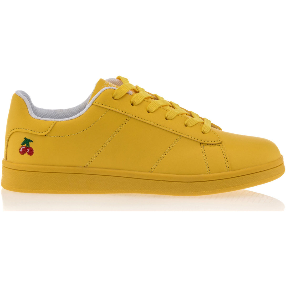Le Temps des Cerises - Sneakers - Yellow - Spartoo GOOFASH