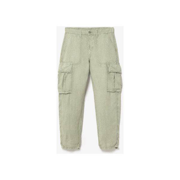 Le Temps des Cerises White Trousers for Man from Spartoo GOOFASH