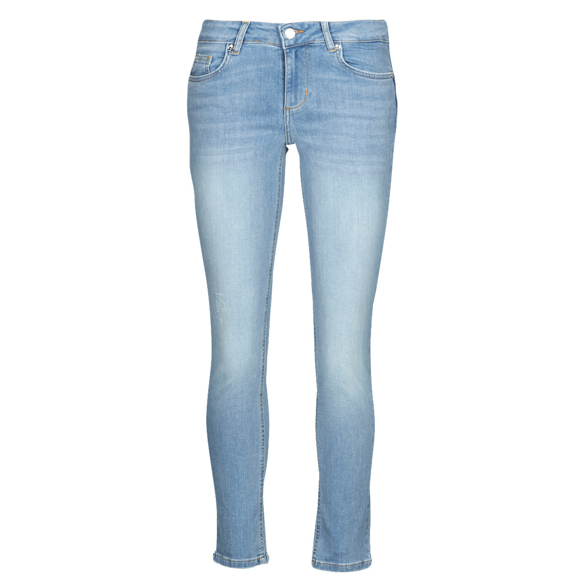 Liu Jo Ladies Skinny Jeans Blue at Spartoo GOOFASH