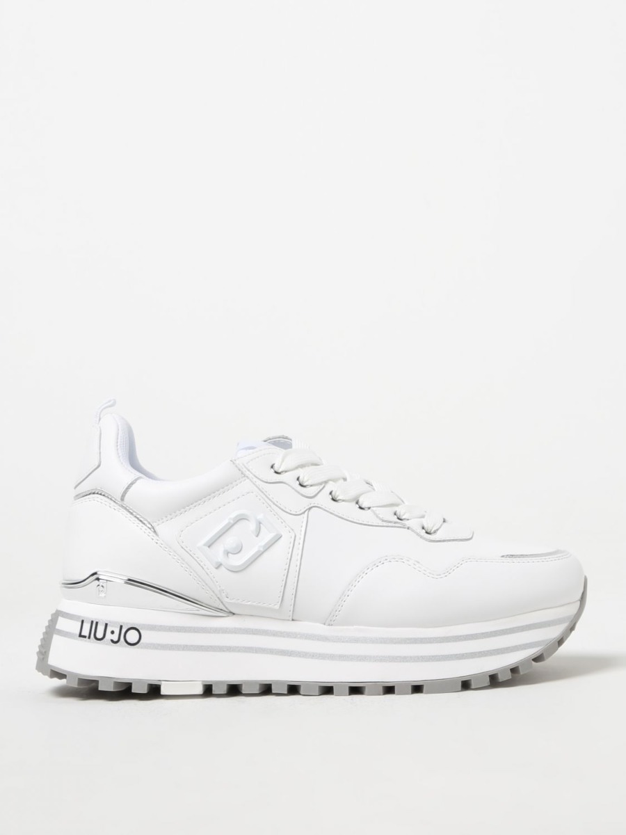 Liu Jo Womens Sneakers in White Giglio GOOFASH